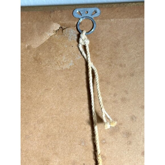 Reverse Foil Art Glass Framed Religious Bless Our House Sacred Heart of Jesus - Picture 8 of 12